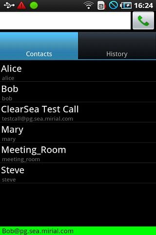 ClearSea – mobile video calls Android Communication
