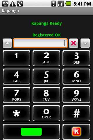 Kapanga Softphone Android Communication