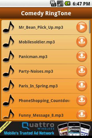 Ringtones: Funny Android Multimedia