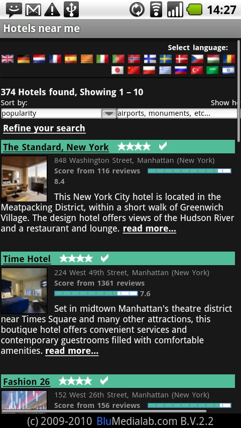 Hotels near me Android Travel