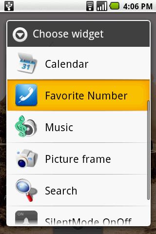 Favorite Number Widget Android Tools