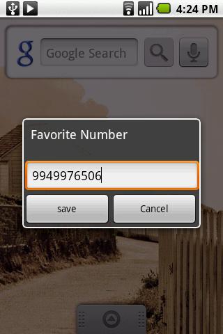 Favorite Number Widget Android Tools