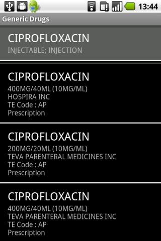 Generic Drugs Android Health & Fitness