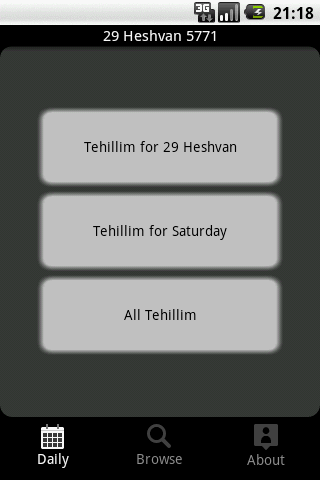 Tehillim Ohel Yosef Yitzchak Android Lifestyle