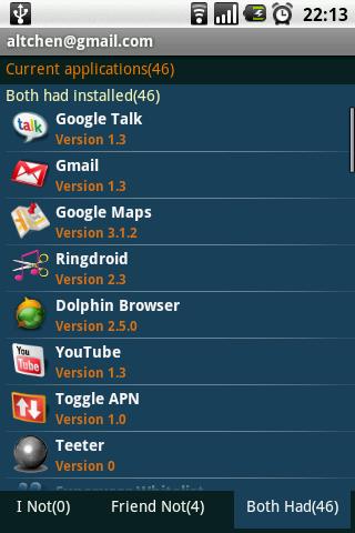 Apps Compare Android Tools