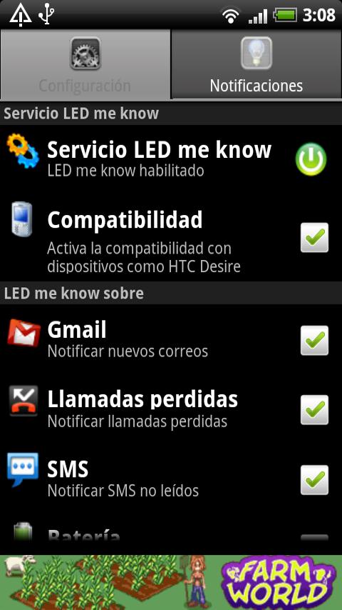 LED me know BETA Android Tools