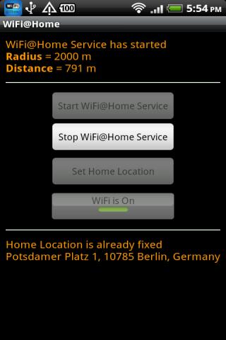 WiFi@Home Android Tools