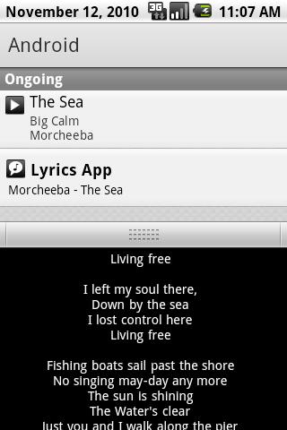 Lyrics App Android Multimedia