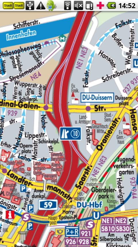 Duisburg Stadtplandienst Android Travel