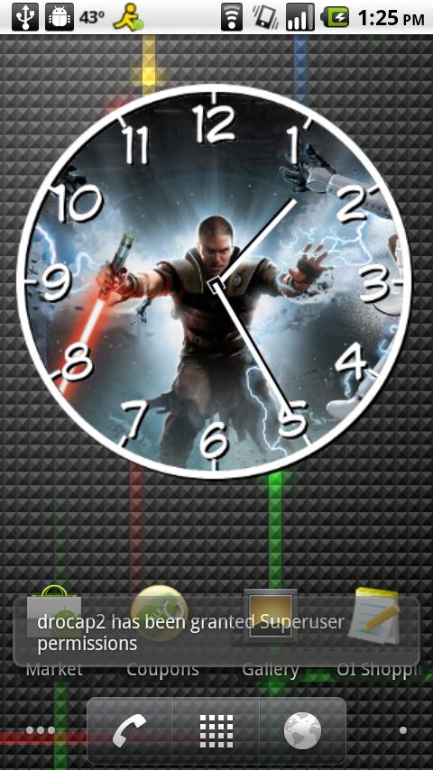 Star Wars V2 Clock Android Themes