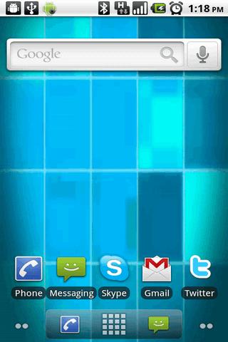 Modern Squares Live Wallpaper Android Themes