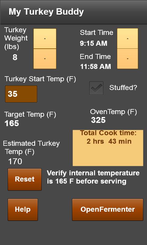 My Turkey Buddy Android Tools