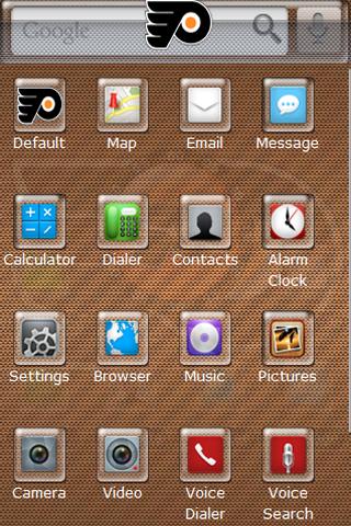 Philadelphia Flyers Android Themes