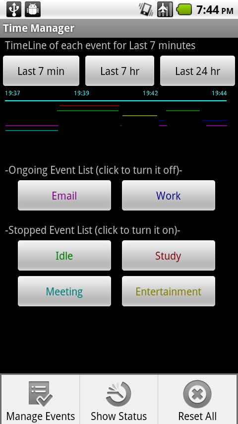 Time Manager Android Tools