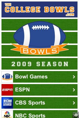 Bowl Games Android Sports