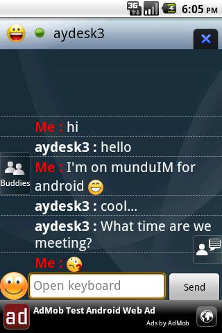 mundu IM Lite Android Communication