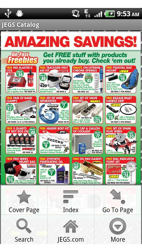 JEGS Catalog Android Shopping