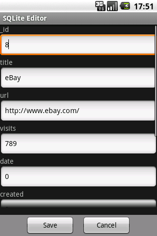 SQLite Editor Android Tools