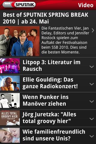 Sputnik Webradio Android Entertainment