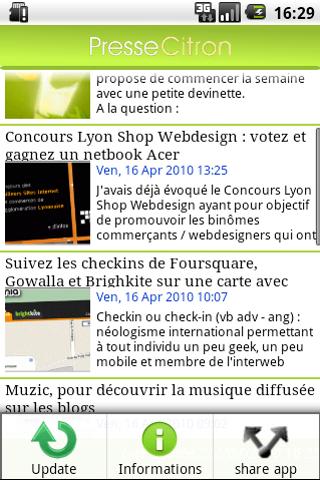 Presse Citron Android News & Weather