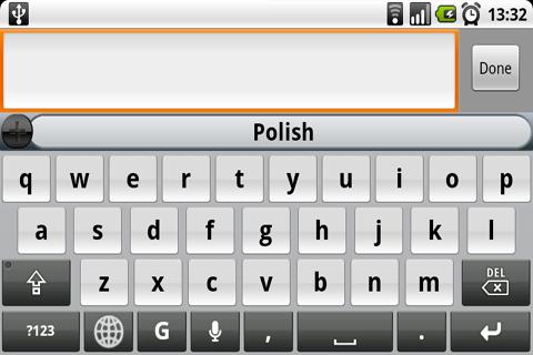 Polish for SlideIT Keyboard Android Tools