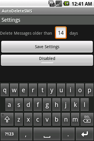 AutoDeleteSMS Free Android Tools