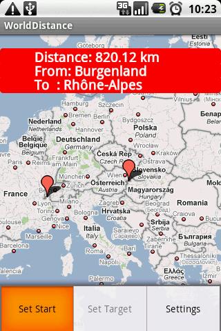 World Distance Android Tools