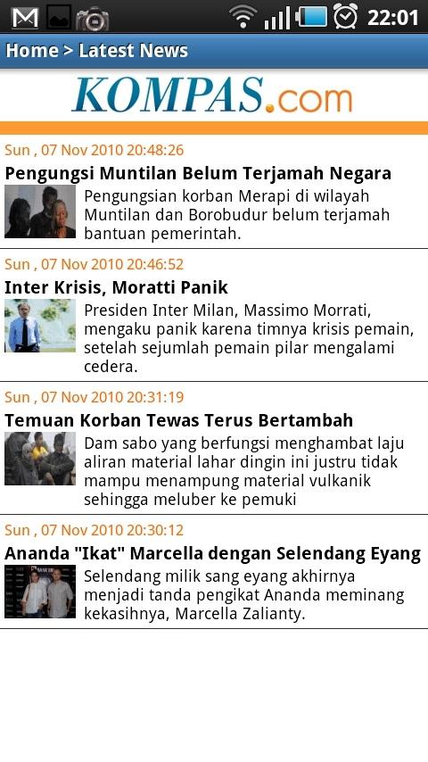 Kompas Online Android News & Weather