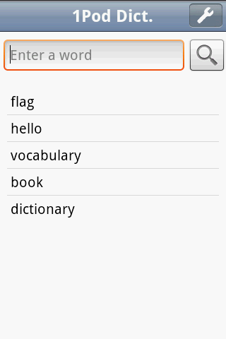 1Pod – Images Study Dictionary Android Reference