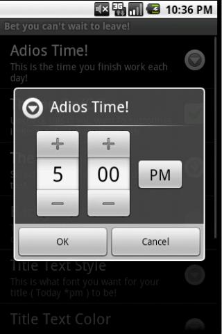 5pm Countdown Android Social