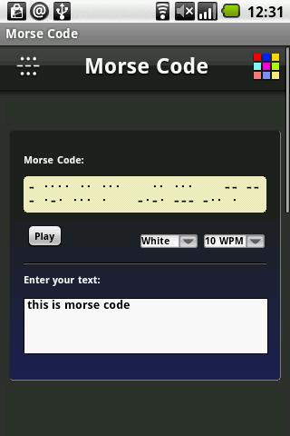 Morse Code Free Android Reference