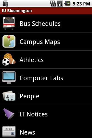 IU Mobile Android Education