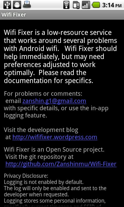 Wifi Fixer (Donate) Android Tools