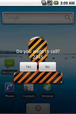 Call Confirm DIY Android Communication