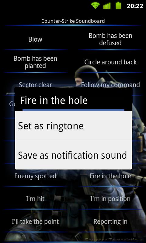 Counter-Strike Soundboard Android Entertainment