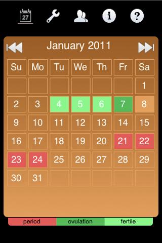Ladytimer Ovulation Calendar Android Health & Fitness