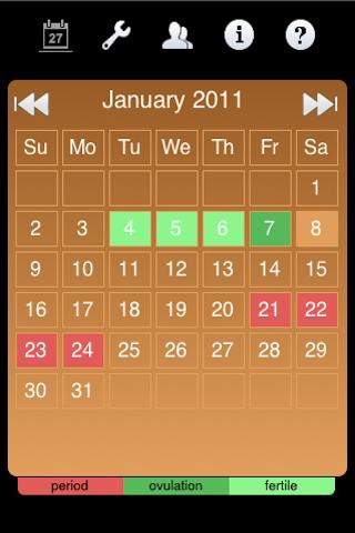 Ladytimer Ovulation Calendar