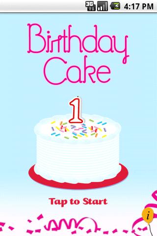 Birthday Cake Android Entertainment