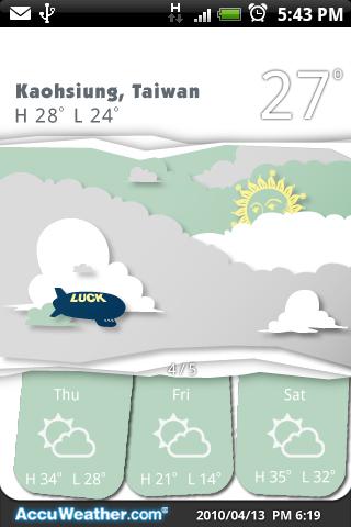 9s-Weather Theme+(PaperCut) Android Weather