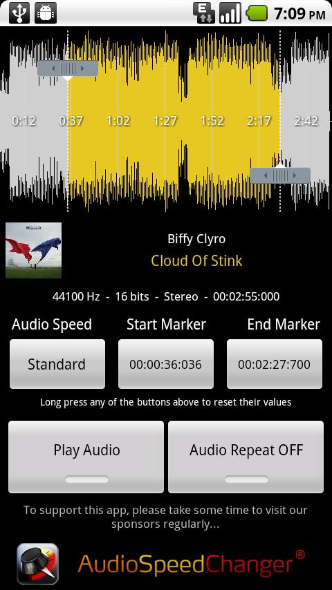 Audio Speed Changer Android Music & Audio