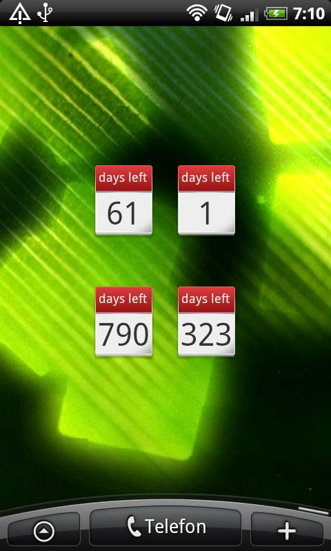 Days Left Android Lifestyle