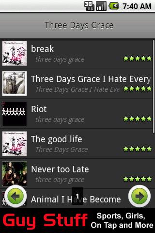 Three Days Grace Ringtone