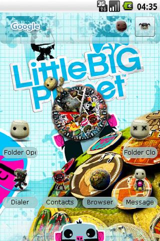 Little Big Planet Theme Android Personalization