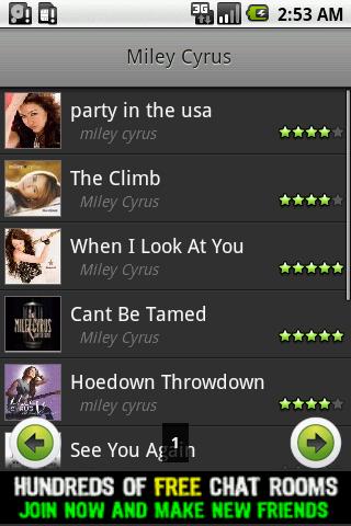 Miley Cyrus Ringtone Android Entertainment