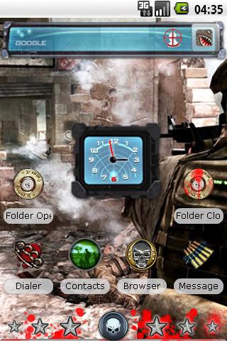 Call of Duty – MW2 Theme Android Personalization