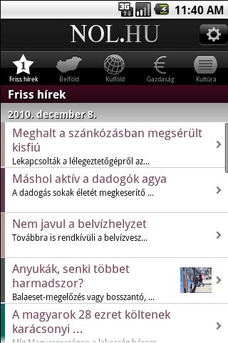 Népszabadság Online Android News & Magazines