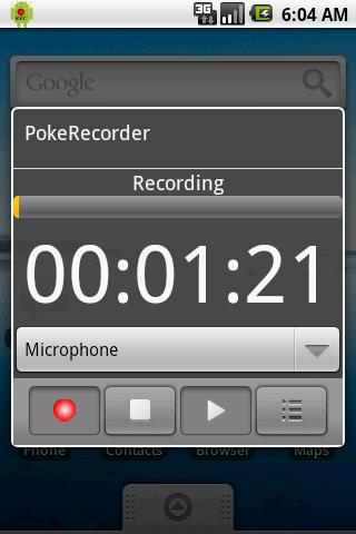 PokeRecorder  Voice Recorder