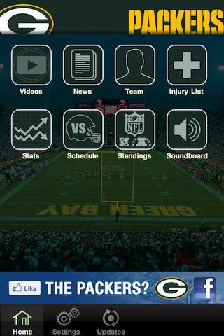 Official Green Bay Packers Android Sports