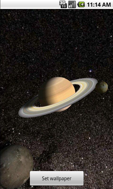 Solar System 3D Lite Android Entertainment