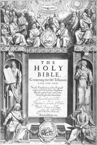 The King James Bible English